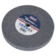 Sealey Grinding Stone 200x25mm A36Q Coarse Ø16mm Bore