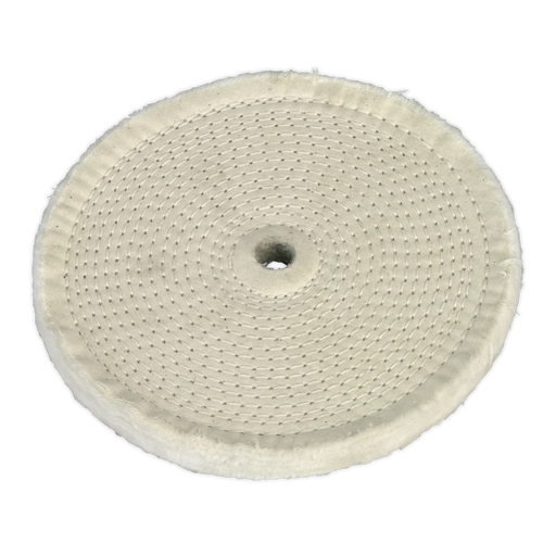 Sealey Buffing Wheel 200mm Ø16mm Bore Fine BG200BW