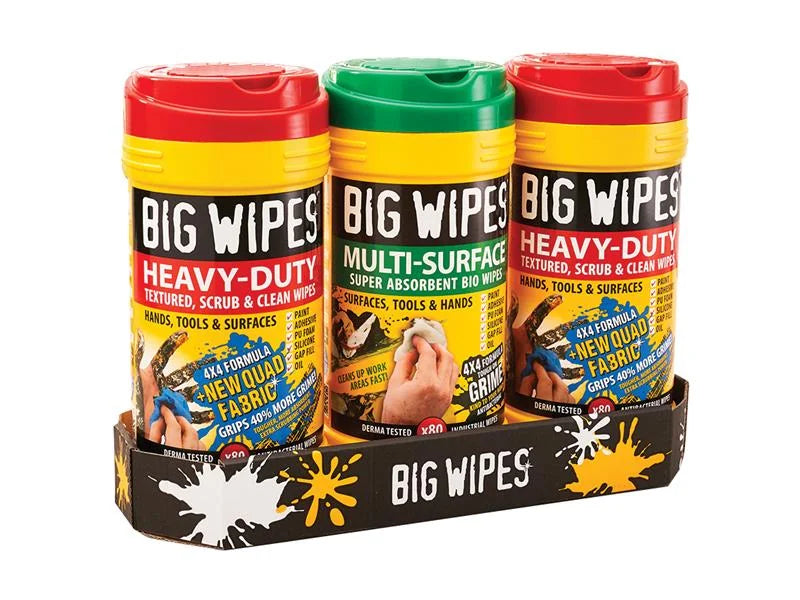 Big Wipes Triple Pack of Hand Wipes - BGW2432