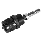Sealey Depth Setter Bit Holder Adjustable 70mm 1/4" Hex
