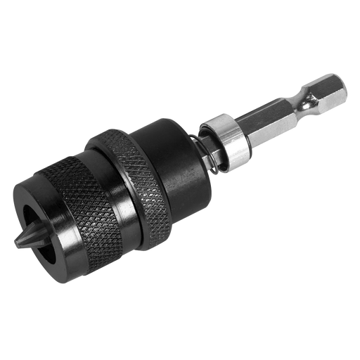 Sealey Depth Setter Bit Holder Adjustable 70mm 1/4" Hex