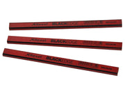Blackedge Carpenter's Pencils - Red / Medium (Card 12) - 34330
