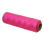 Sealey Braided Nylon Brick Line 76m - High Visibility Pink