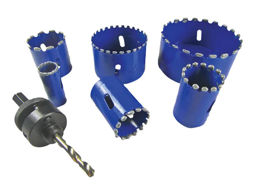 BOA Kitchen & Bathroom Installer Kit Diamond Holesaw Set, 6 Piece - 21001
