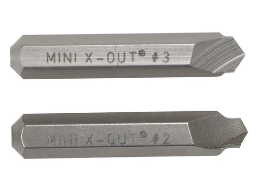BOA Mini X-Out® Screw Extractors Wood Screw Sizes No.6-10 - 17020