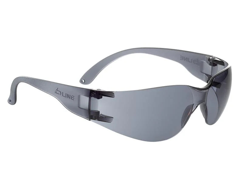 Bolle Safety BL30 B-Line Safety Glasses - Smoke - PSSBL30-408