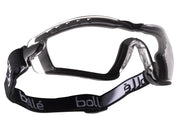 Bolle Safety COBRA PSI PLATINUM® Safety Glasses with Strap Clear - COBFSPSI