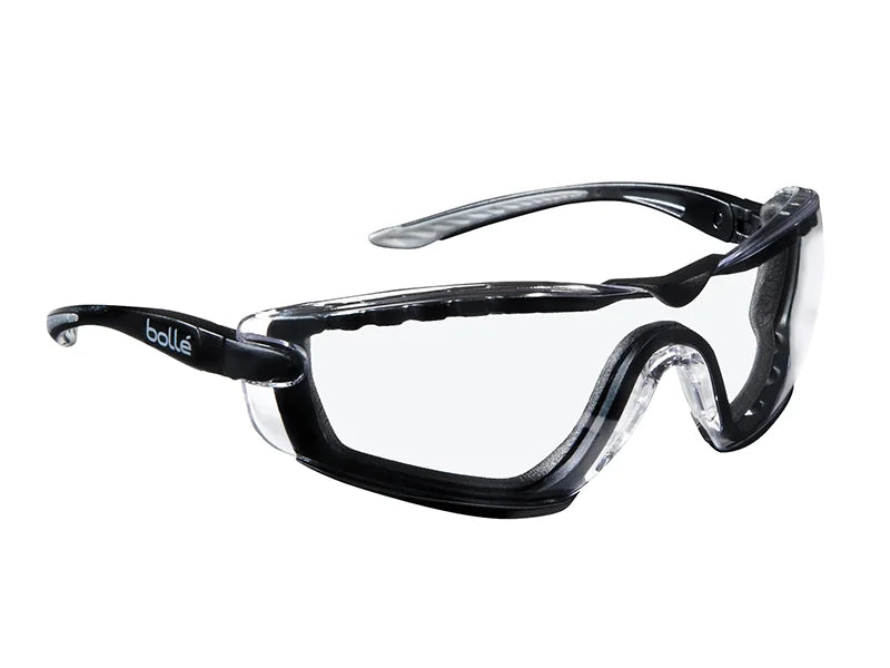 Bolle Safety COBRA PSI PLATINUM® Safety Glasses with Foam Arms Clear - COBFTPSI