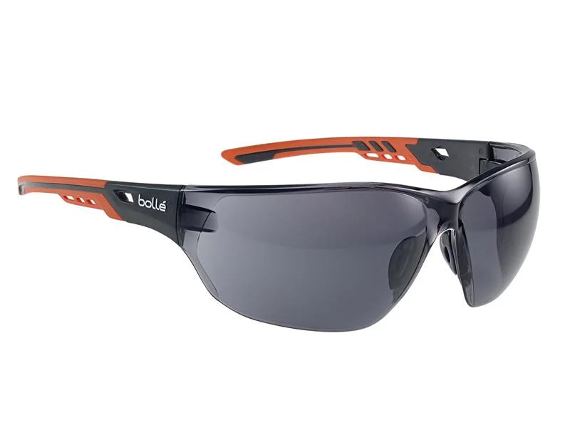 Bolle Safety NESS+ PLATINUM® Safety Glasses - Smoke - NESSPPSF