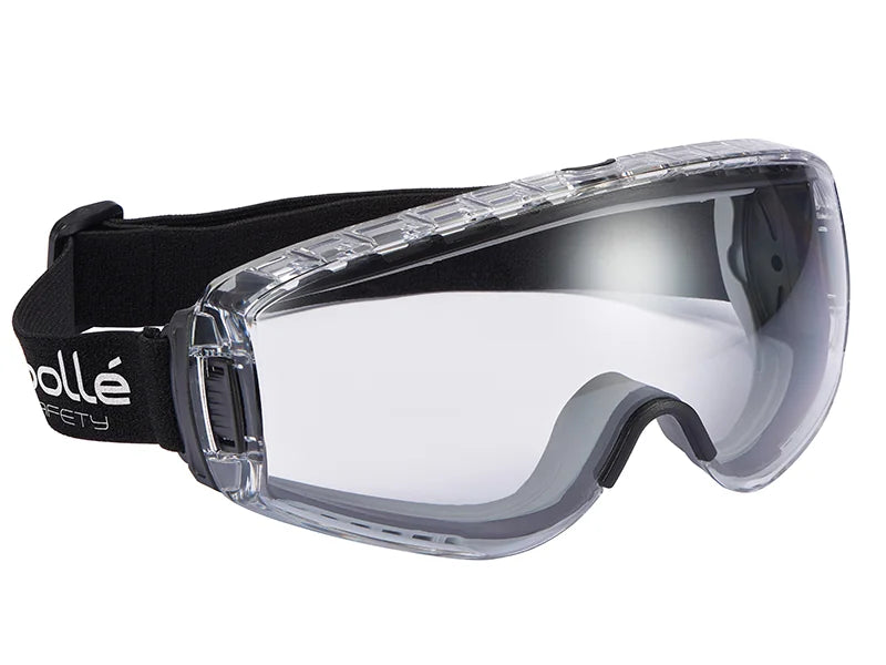 Bolle Safety PILOT PLATINUM® Ventilated Safety Goggles - Clear - PILOPSI