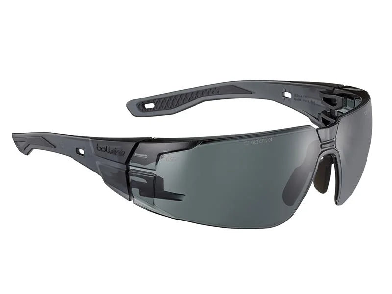 Bolle Safety Rush 2.0 PLATINUM® Lite Safety Glasses - Smoke - RUSHMN20E