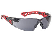 Bolle Safety RUSH+ PLATINUM® Safety Glasses - Smoke - RUSHPPSF