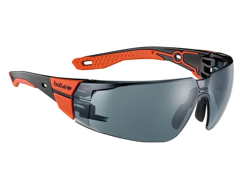 Bolle Safety Rush+ 2.0 PLATINUM® Safety Glasses - Smoke - RUSPMN21E