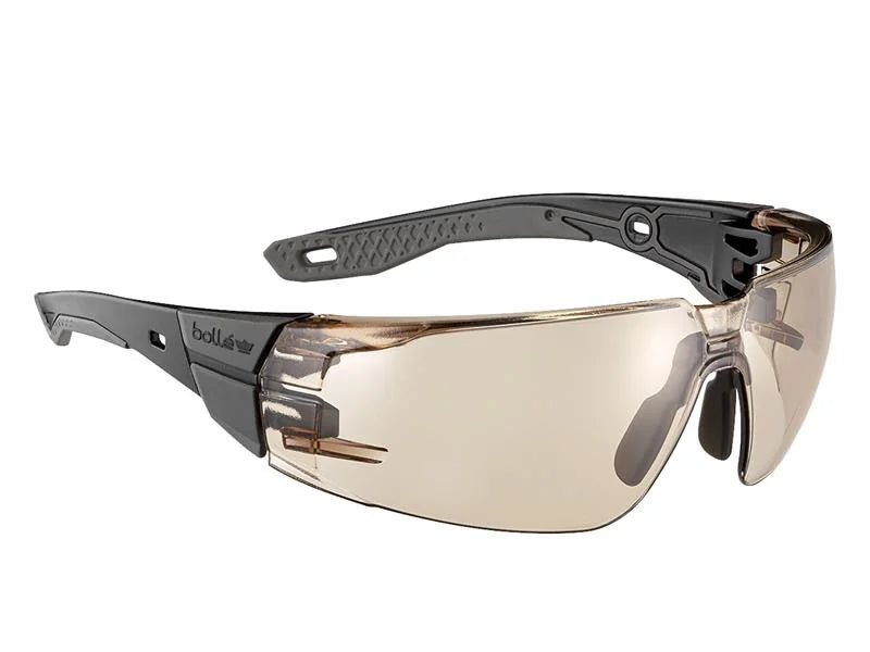 Bolle Safety Rush+ 2.0 PLATINUM® Safety Glasses - Copper - RUSPMN30E