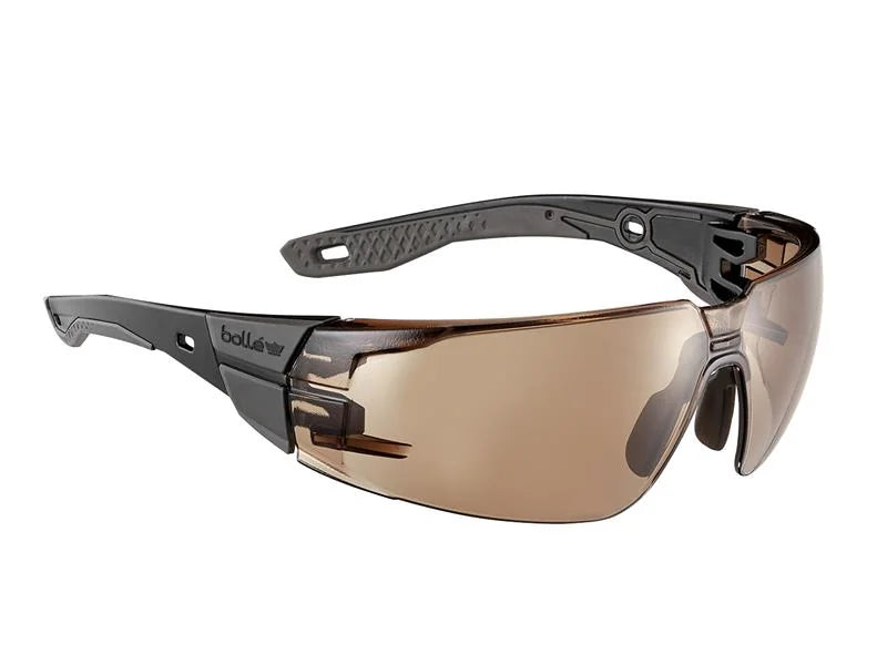 Bolle Safety Rush+ 2.0 PLATINUM® Safety Glasses - Bronze - RUSPMN50E