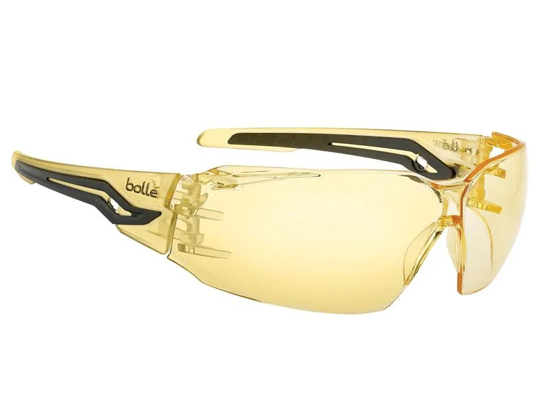 Bolle Safety SILEX Safety Glasses - Yellow - SILEXPSJ