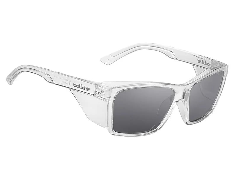 Bolle Safety STKS 420 Crystal Frame Safety Glasses - Smoke - STK42N21E