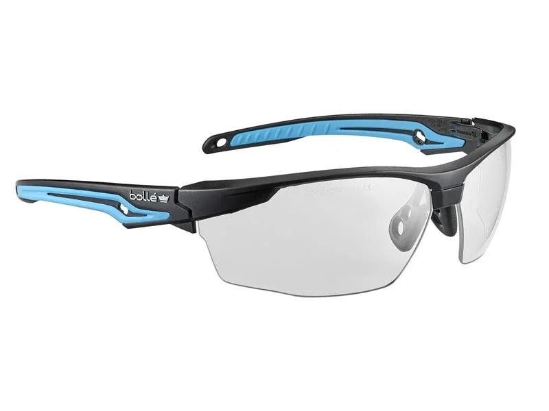 Bolle Safety TRYON Safety Glasses - PLATINUM® Cobalt Flash - TRYONN40E
