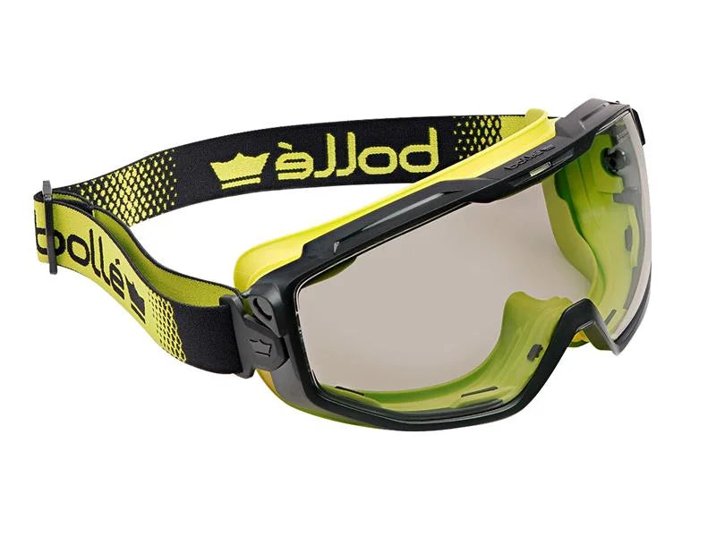 Bolle Safety Yellow Vented Universal Goggles - PLATINUM® Copper - UNIVGN30W