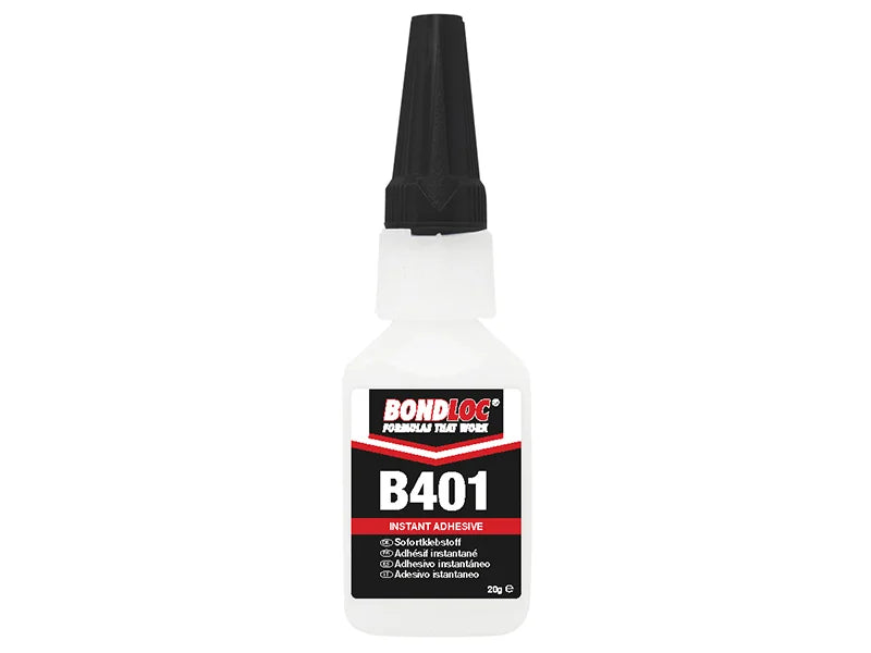 Bondloc B401 Medium Viscosity Cyanoacrylate 20g - B401-20