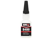 Bondloc B480 Black Rubber Toughened Cyanoacrylate 20g - B480-20