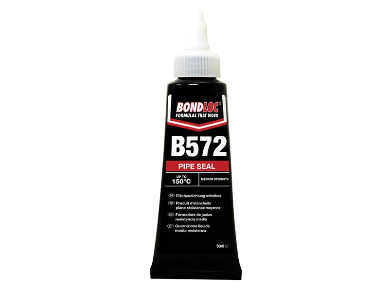 Bondloc B572 Pipe Seal Slow Cure 50ml - B572-50