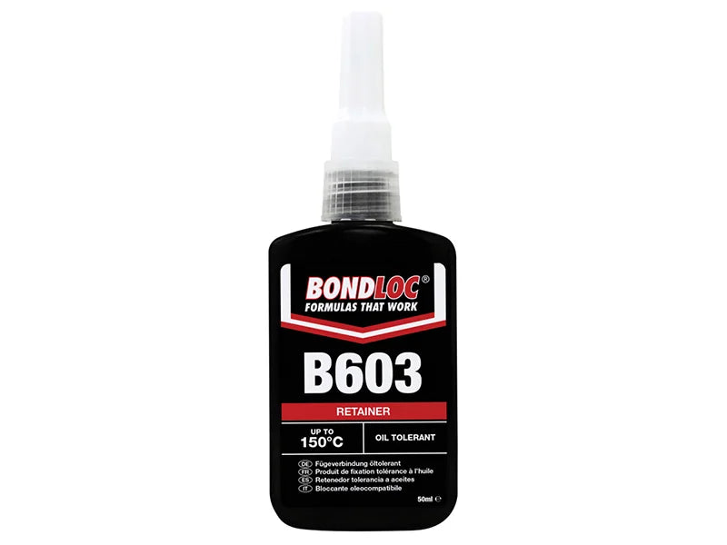 Bondloc B603 Oil Tolerant Retaining Compound 50ml - B603-50
