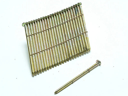 Bostitch 28° Galvanised Smooth Shank Stick Nails 3.1 x 90mm (Pack 2000)