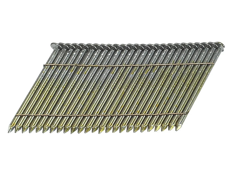 Bostitch 28° Bright Smooth Shank Stick Nails 3.1 x 90mm (Pack 2000) - S31090