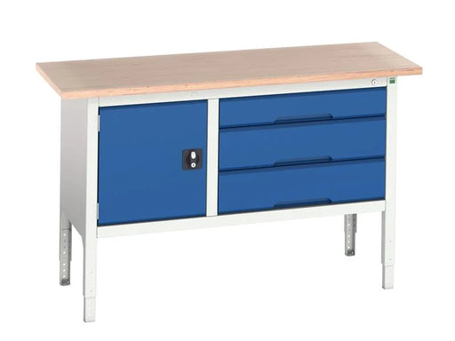 Bott Verso Adjustable Height Storage Bench 1500 x 600mm - 16923014.11