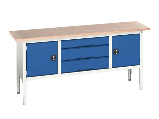 Bott Verso Adjustable Height Storage Bench 2000 x 600mm - 16923032.11