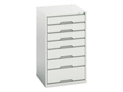 Bott Verso 7 Drawer Cabinet 525 x 900mm Light Grey - 16925029.16