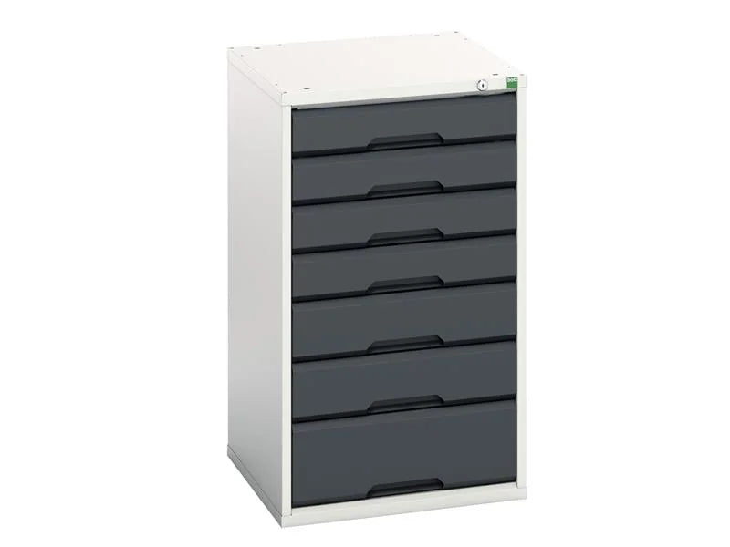 Bott Verso 7 Drawer Cabinet 525 x 900mm Anthracite Grey - 16925029.19