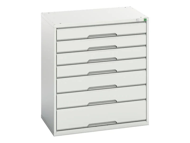 Bott Verso 7 Drawer Cabinet 800 x 900mm Light Grey - 16925129.16