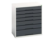 Bott Verso 7 Drawer Cabinet 800 x 900mm Anthracite Grey - 16925129.19