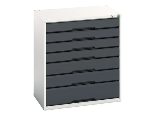 Bott Verso 7 Drawer Cabinet 800 x 900mm Anthracite Grey - 16925129.19