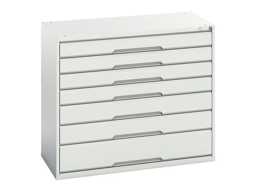 Bott Verso 7 Drawer Cabinet 1050 x 900mm Light Grey - 16925229.16