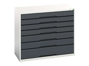 Bott Verso 7 Drawer Cabinet 1050 x 900mm Anthracite Grey - 16925229.19