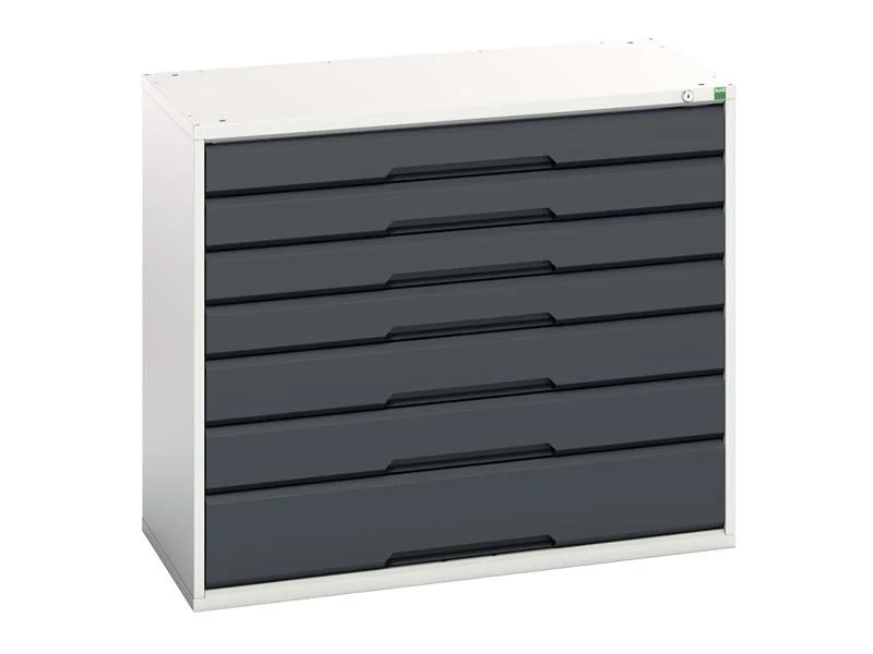 Bott Verso 7 Drawer Cabinet 1050 x 900mm Anthracite Grey - 16925229.19