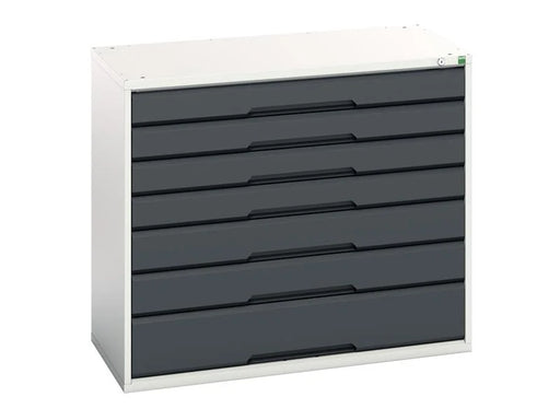 Bott Verso 7 Drawer Cabinet 1050 x 900mm Anthracite Grey - 16925229.19