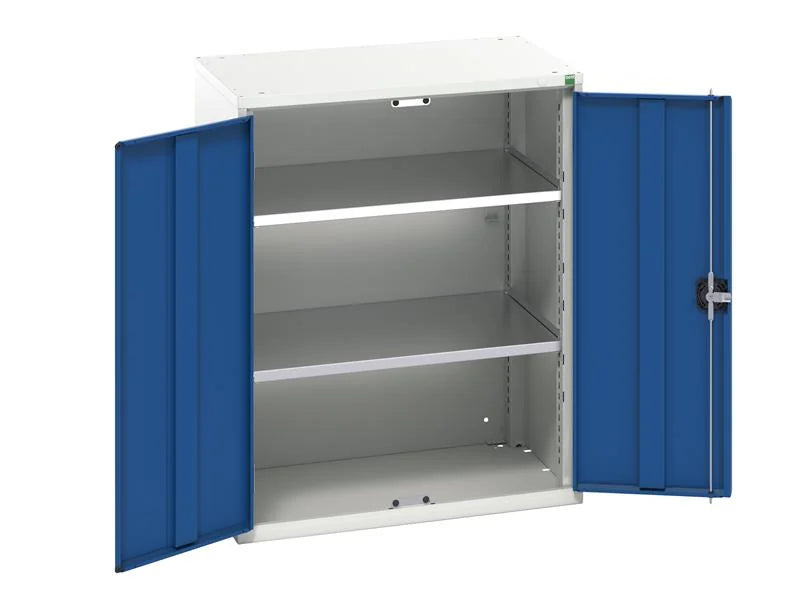 Bott Verso 2 Shelf Cupboard Gentian Blue 800-1050mm