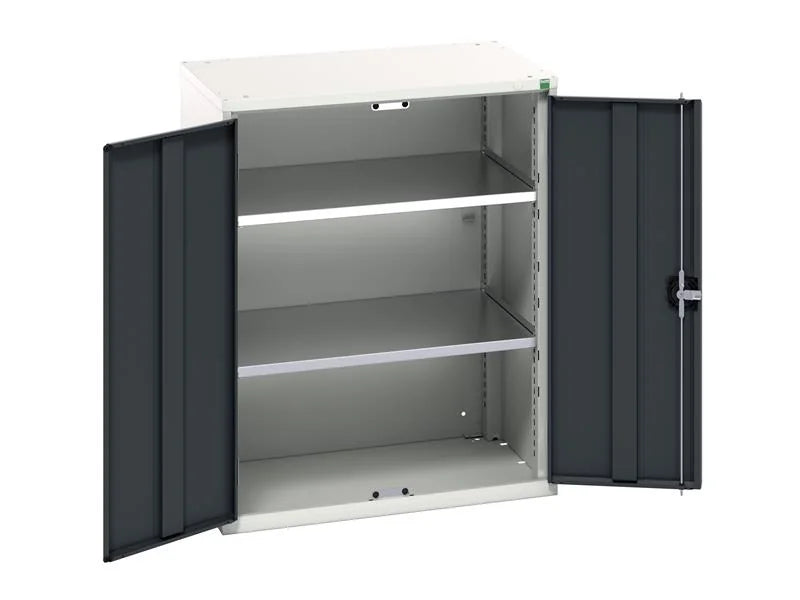 Bott Verso 2 Shelf Cupboard Anthracite Grey 800-1050mm