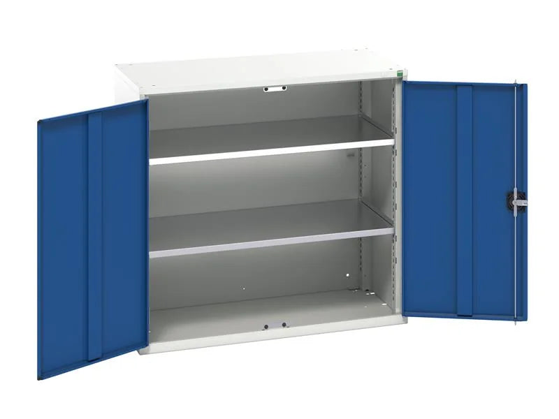 Bott Verso 2 Shelf Cupboard Gentian Blue 800-1050mm
