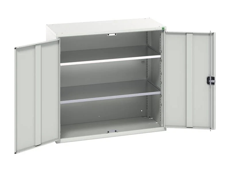 Bott Verso 2 Shelf Cupboard Light Grey 800-1050mm