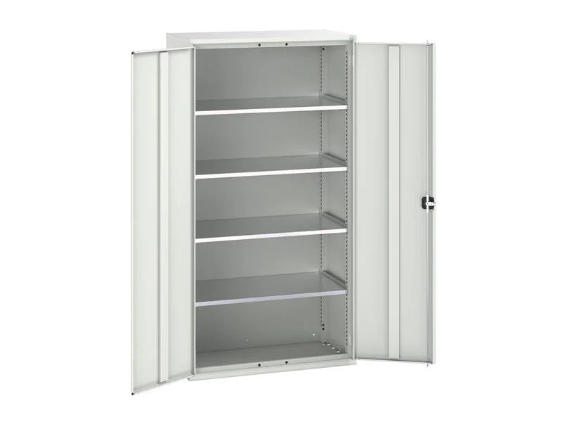 Bott Verso 4 Shelf Cupboard 1050mm Light Grey - 16926267.16