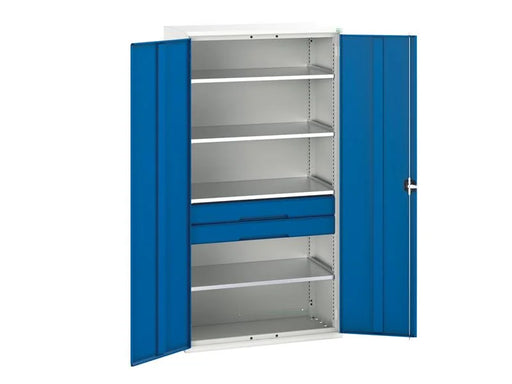 Bott Verso Kitted Cupboard, 4 Shelf & 2 Drawer - 16926574.11