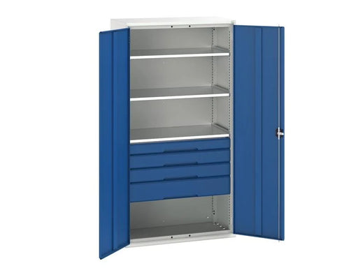 Bott Verso Kitted Cupboard, 3 Shelf & 4 Drawer - 16926576.11