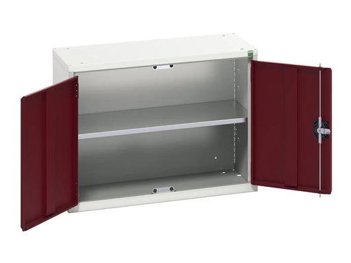 Bott Verso Economy Wall Cupboard 1 Shelf 800mm Crimson Red - 16929101.24
