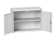 Bott Verso Economy Wall Cupboard 1 Shelf 800mm Light Grey - 16929101.16
