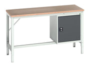 Bott Verso Adjustable Bench with Cupboard, mpx Top 1500 x 600mm - Q16921664.19
